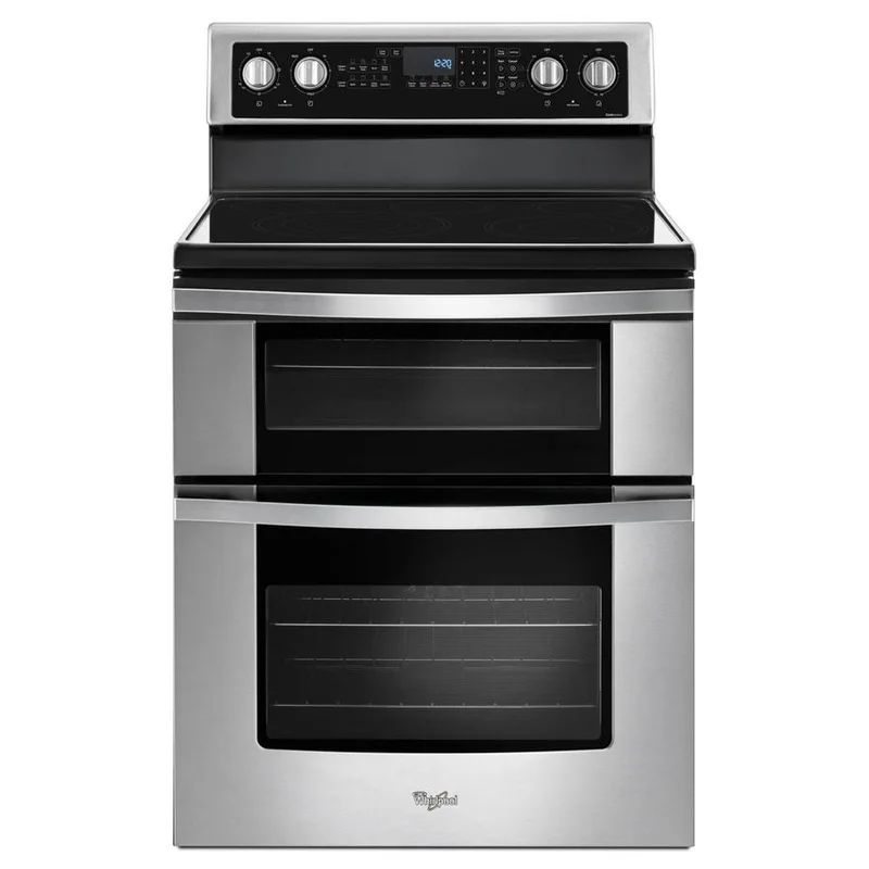 Whirlpool - 6.7 cu. ft Electric Range in Stainless - YWGE745C0FS Stainless