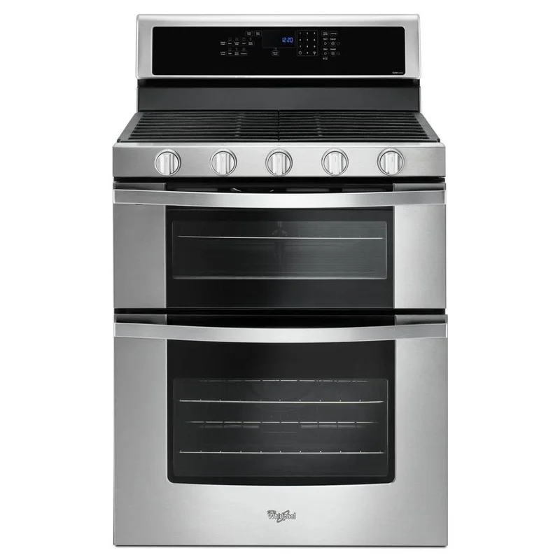 Whirlpool - 6 cu. ft Gas Range in Stainless - WGG745S0FS Stainless