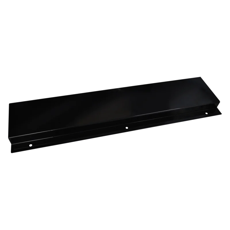 Whirlpool - 6 Inch Cooktop Add-On Slide-in Range Backsplash in Black - W10655449 Black