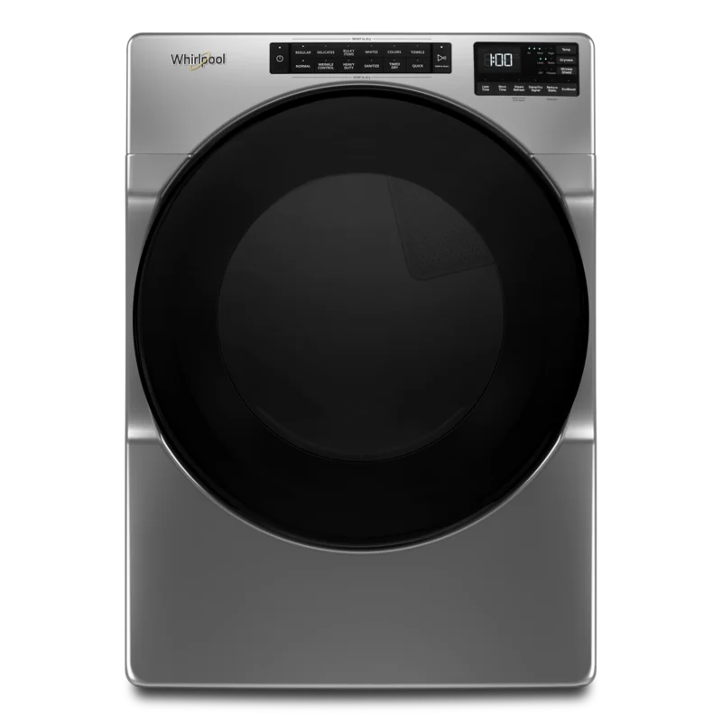 Whirlpool - 7.4 cu. Ft  Electric Dryer in Grey - YWED6605MC CHROME SHADOW