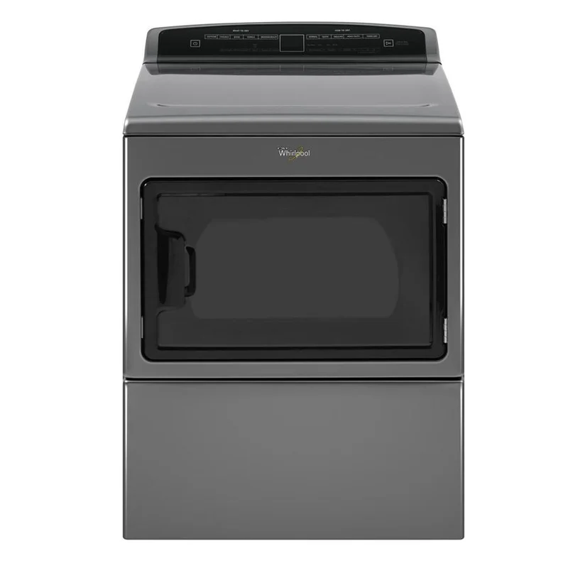 Whirlpool - 7.4 cu. Ft  Electric Dryer in Silver - YWED7500GC Silver