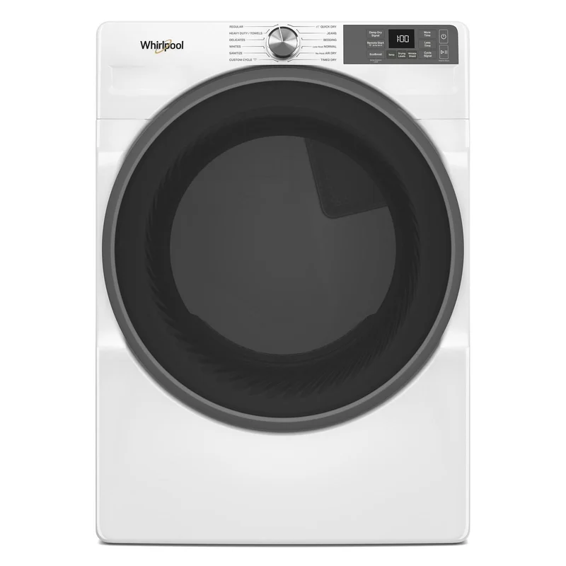 Whirlpool - 7.4 cu. Ft Electric Dryer in White - YWED5720RW White