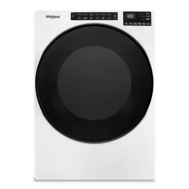 Whirlpool - 7.4 cu. Ft Gas Dryer in White - WGD6605MW White