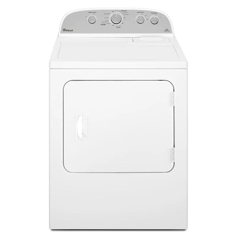 Whirlpool - 7 cu. Ft Electric Dryer in White - YWED49STBW White
