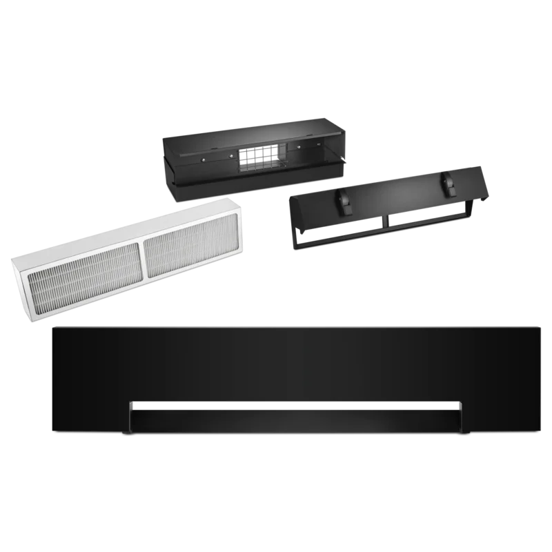 Whirlpool - Downdraft Duct-free Accessory Kit in Black - W10768191 Black