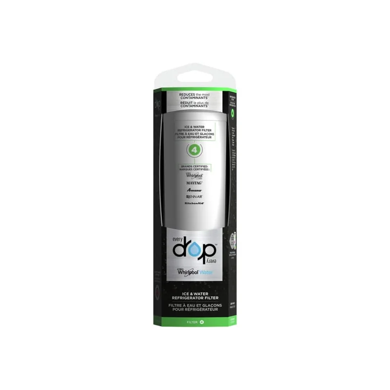 Whirlpool - EDR4RXD1B Ice & Water Refrigerator Filter 3 - EDR4RXD1B White