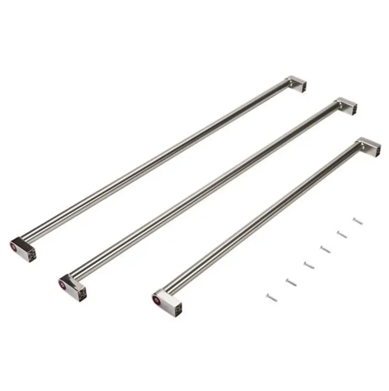 Whirlpool - Handle Kit Accessory Refrigerator in Stainless - W10782871 Stainless