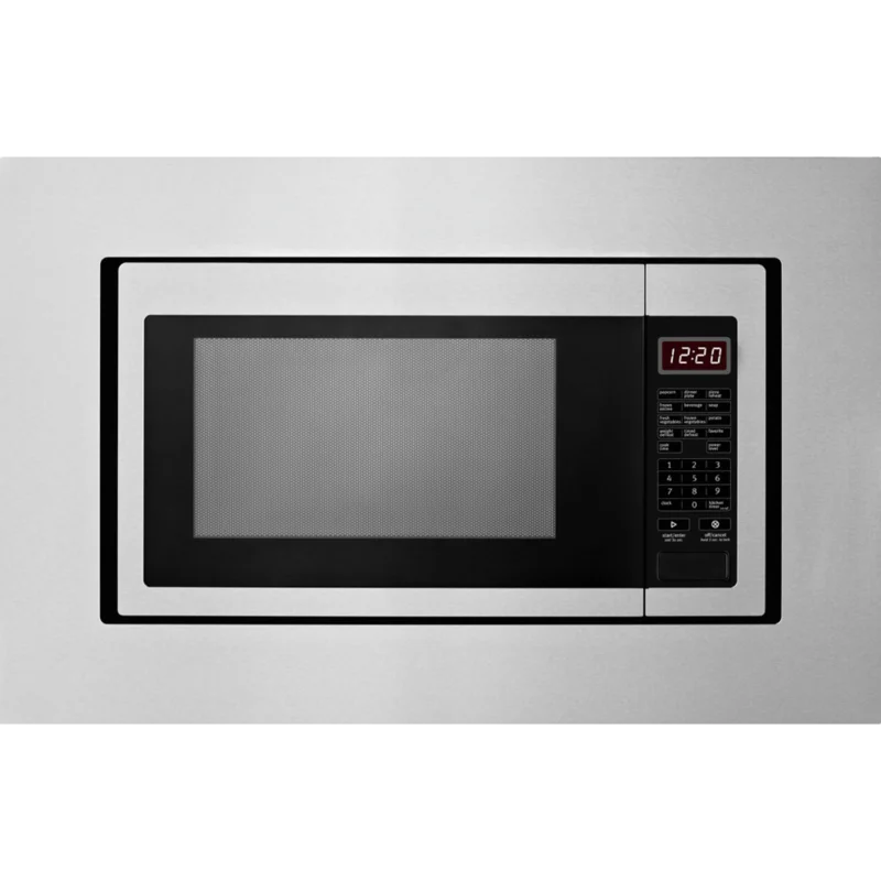 Whirlpool - Microwave Oven Trim Kit Accessory in Stainless - MK2167AS Stainless