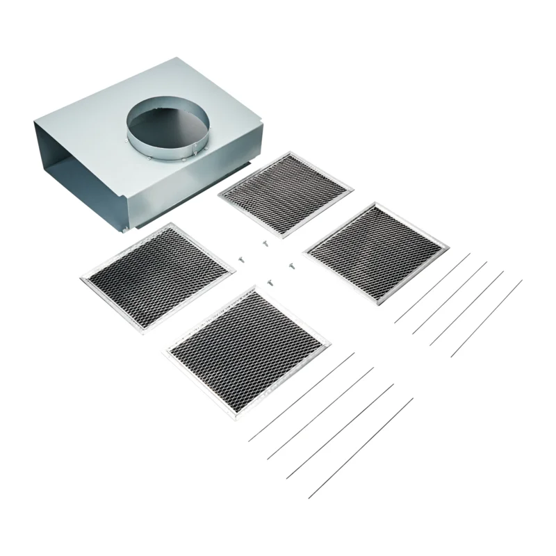 Whirlpool - Range Wall Recirculation Accessory Kit in Stainless - W11430925 Stainless