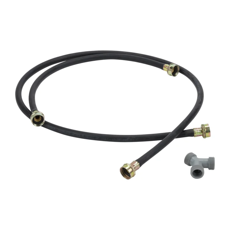 Whirlpool -  Steam Dryer Hose Kit  Accessories in Black - W10044609A Black