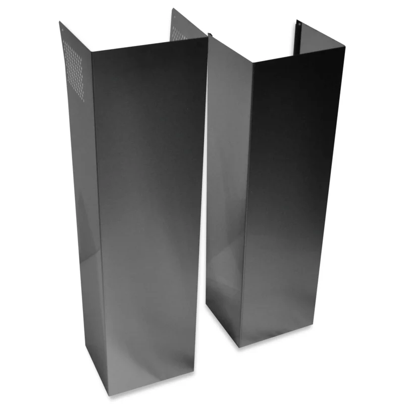 Whirlpool - Wall Hood Chimney Extension Kit Accessory in Stainless - EXTKIT18FS Stainless