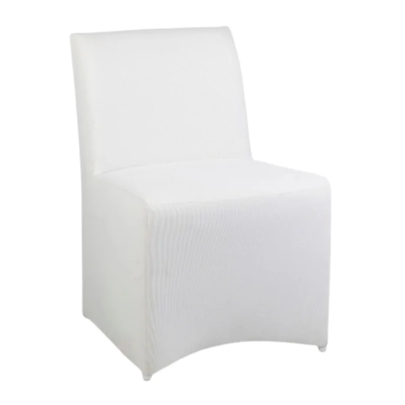 Whitley Outdoor Chair, White Olefin/Dry Fast Foam