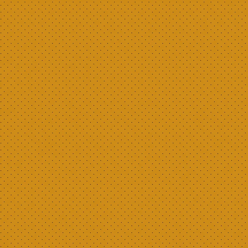 WINNIE THE POOH: Pin Dots-Gold (1/4 Yard)