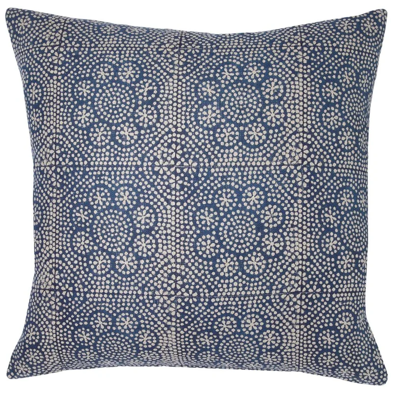 Wisteria Indigo, 20"W x 20"L