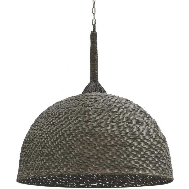 Wisteria Oversized Pendant Grey
