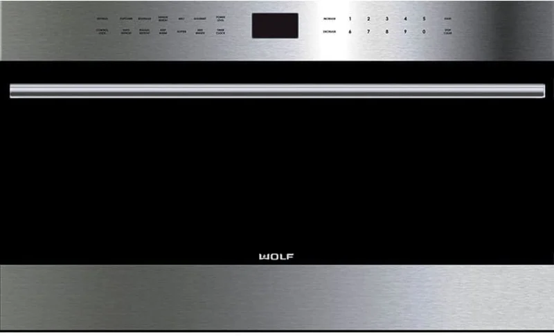 Wolf - 1.6 cu. Ft Built In Microwave in Stainless - MDD24TE/S/TH Stainless