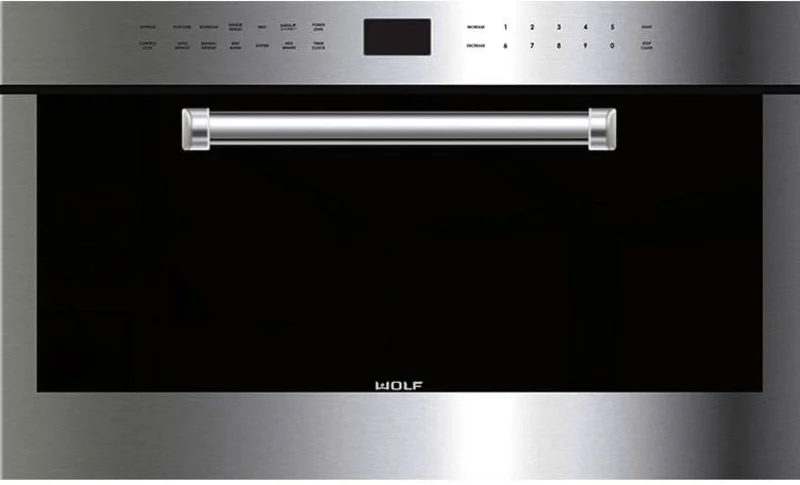 Wolf - 1.6 cu. Ft Built In Microwave in Stainless - MDD30PE/S/PH Stainless