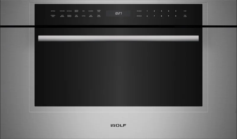 Wolf - 1.6 cu. Ft Built In Microwave in Stainless - MDD30TM/S/TH Stainless
