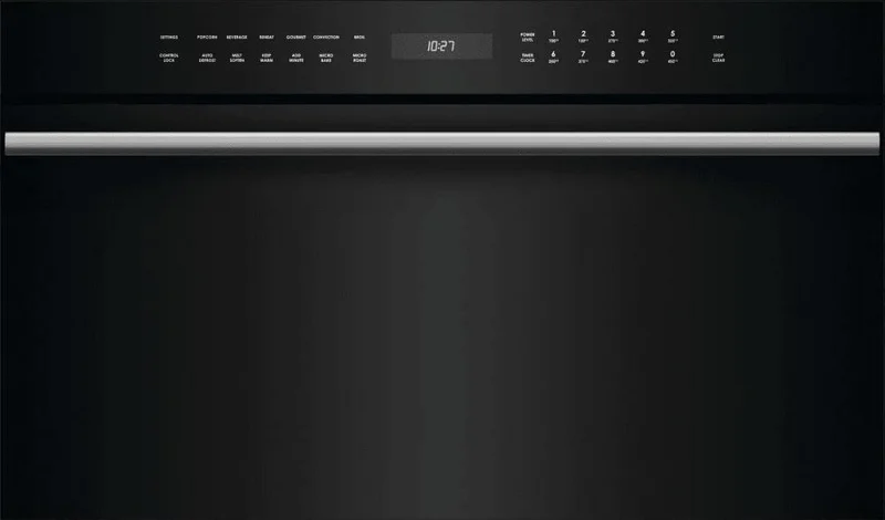 Wolf - 1.6 cu. ft Speed Wall Oven in Black - SPO30CM/B/TH Black