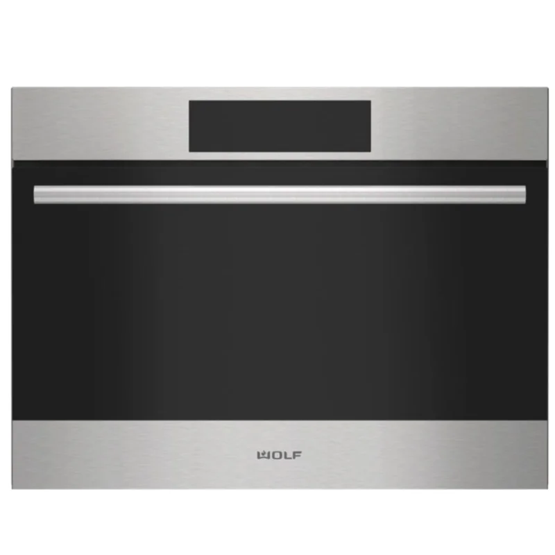 Wolf - 1.6 cu. ft Speed Wall Oven in Stainless - SPO2450TE/S/T Stainless