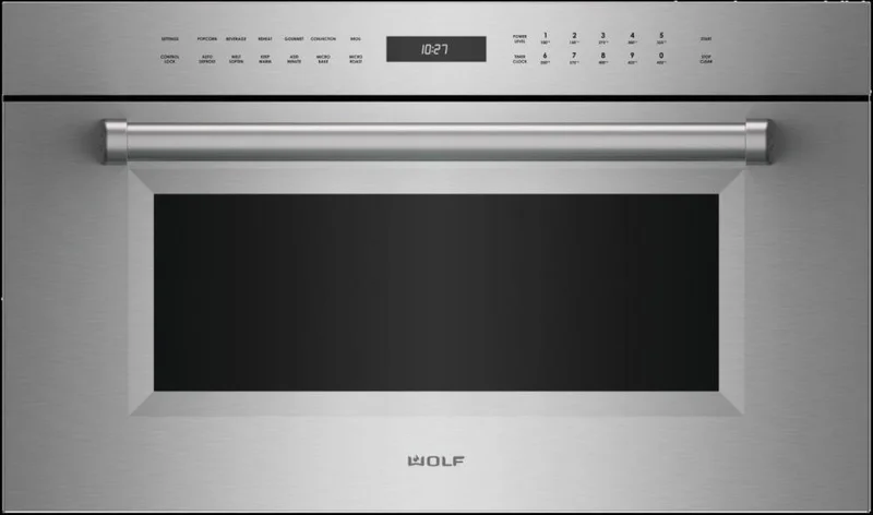 Wolf - 1.6 cu. ft Speed Wall Oven in Stainless - SPO30PM/S/PH Stainless