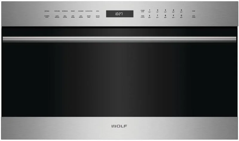 Wolf - 1.6 cu. ft Speed Wall Oven in Stainless - SPO30TE/S/TH Stainless