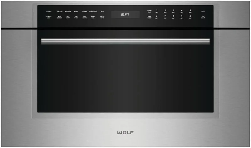 Wolf - 1.6 cu. ft Speed Wall Oven in Stainless - SPO30TM/S/TH Stainless