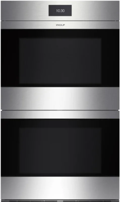Wolf - 10.2 cu. ft Double Wall Oven in Stainless - DO3050CM/S Stainless