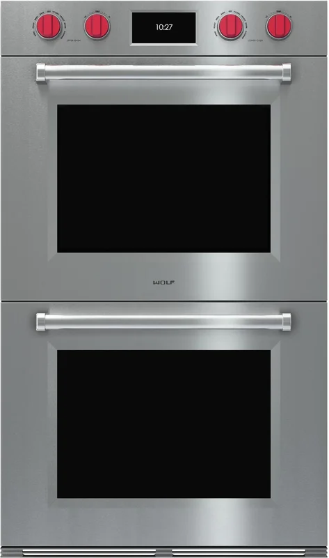Wolf - 10.2 cu. ft Double Wall Oven in Stainless - DO30PM/S/PH Stainless