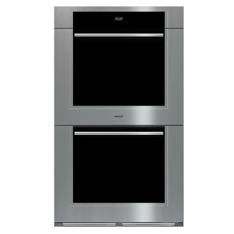 Wolf - 10.2 cu. ft Double Wall Oven in Stainless - DO30TM/S/TH Stainless