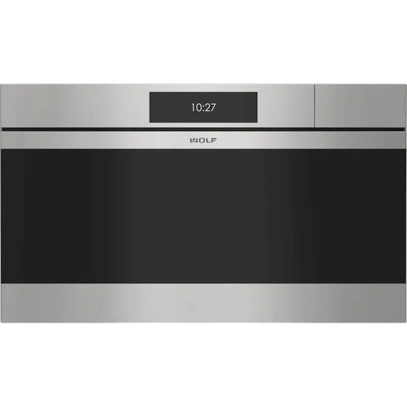 Wolf - 2.4 cu. ft Single Wall Oven in Black - CSO3050CM/S Black