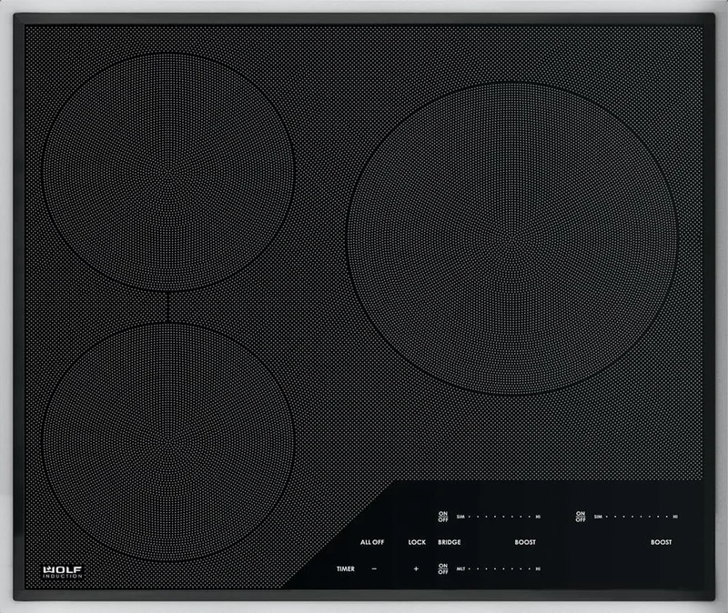 Wolf - 23.625 inch wide Induction Cooktop in Stainless - CI243TF/S Stainless