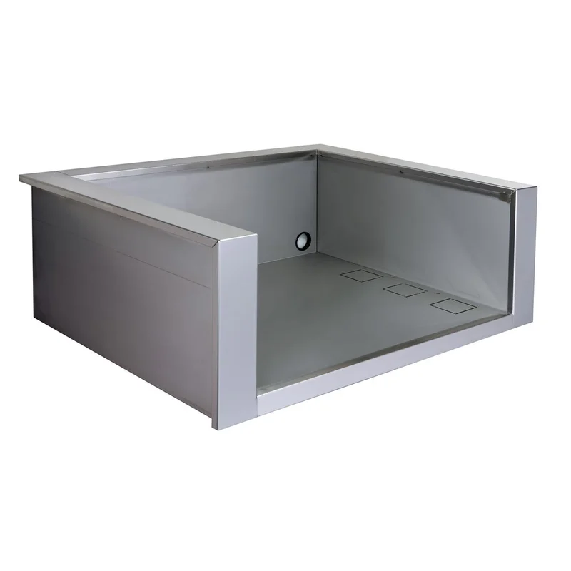 Wolf - 30 Inch Grill Liner BBQ in Stainless - 814105 Stainless