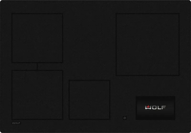 Wolf - 30 Inch Induction Cooktop in Black - CI30460C/B Black