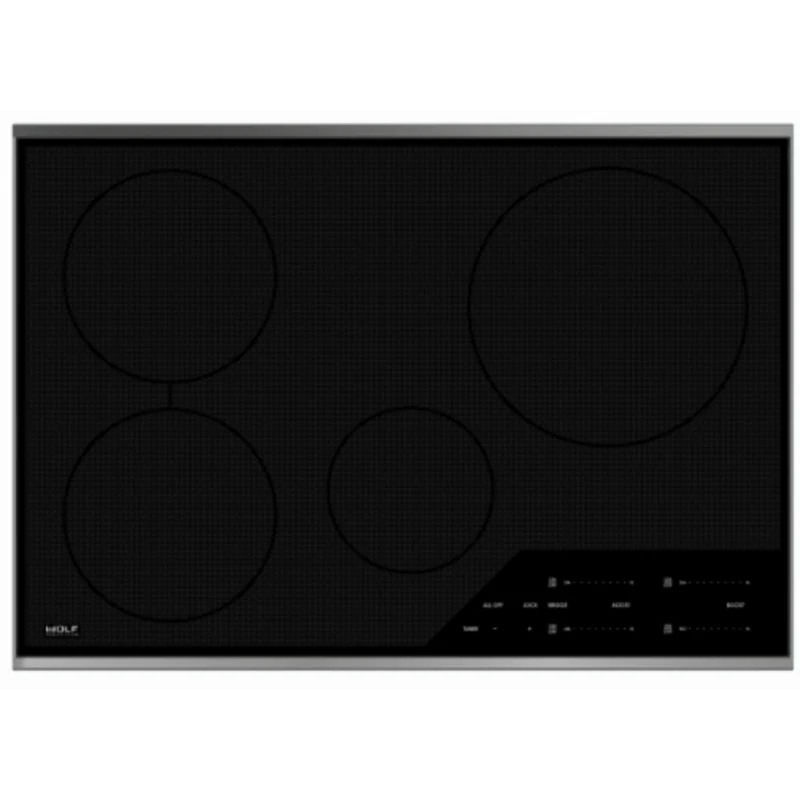 Wolf - 30 inch wide Induction Cooktop in Black - CI304T/S Black