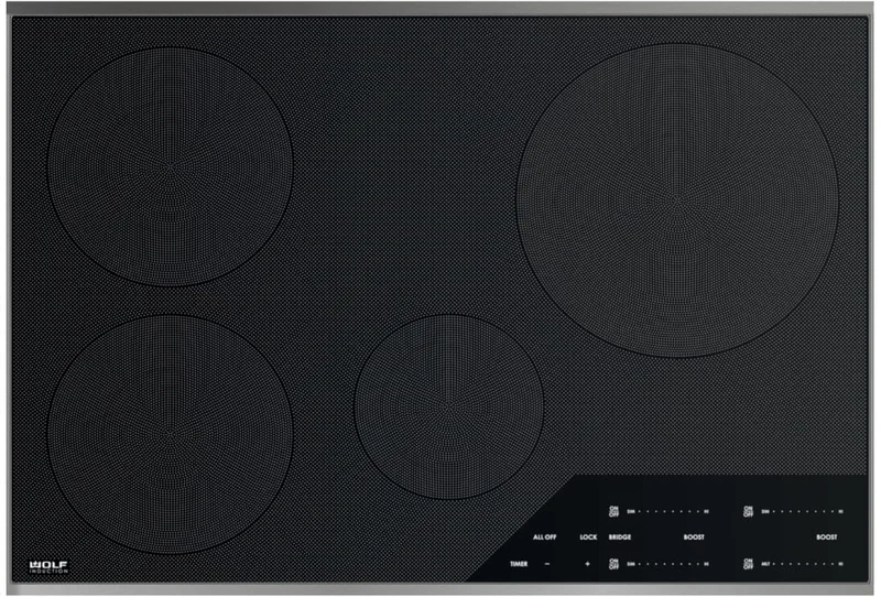 Wolf - 30 inch wide Induction Cooktop in Stainless - CI304TF/S Stainless