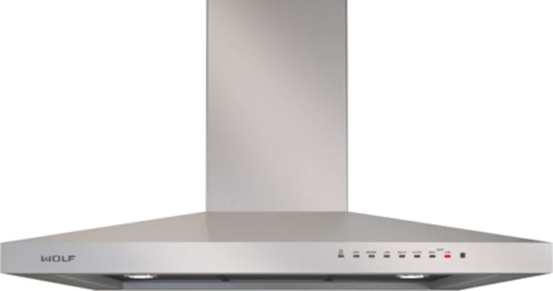 Wolf - 36 Inch Wall Mount and Chimney Range Vent in Stainless - VW36S Stainless