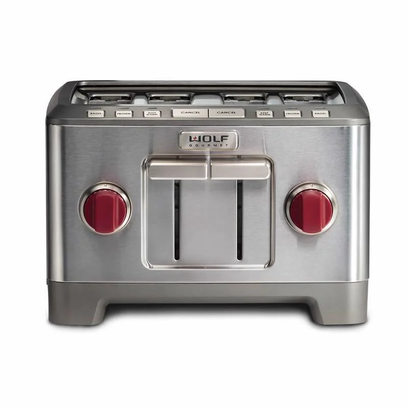 Wolf - 4 Slice Toaster in Stainless - WGTR104S-C Stainless