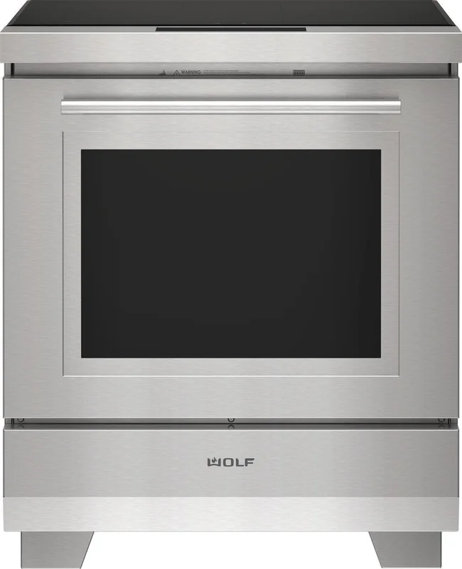 Wolf - 5.1 cu. ft Induction Range in Stainless - IR30450/S/T Stainless