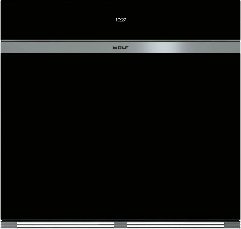 Wolf - 5.1 cu. ft Single Wall Oven in Black - SO30CM/B Black