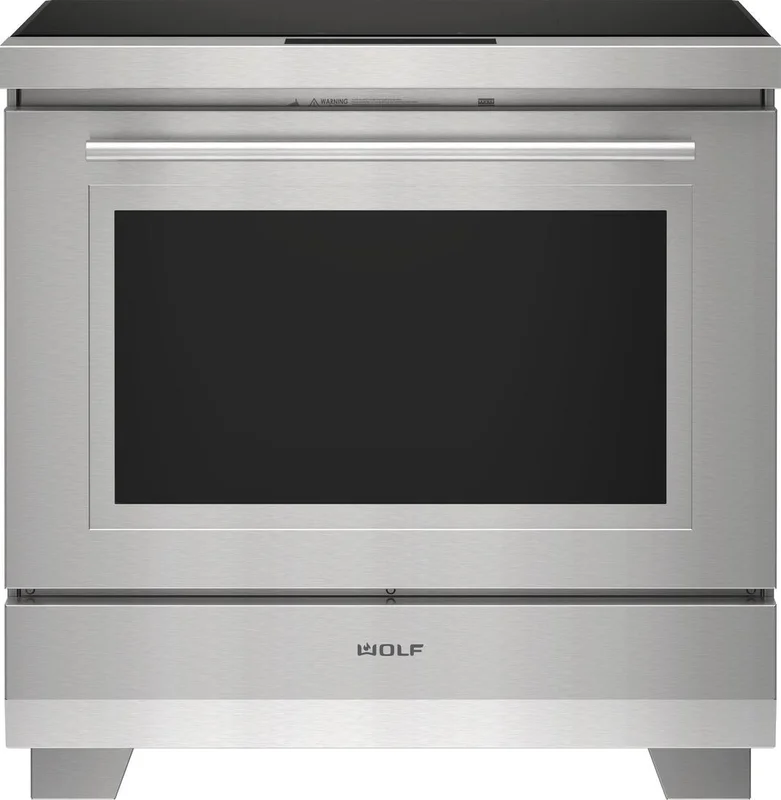 Wolf - 6.3 cu. ft Induction Range in Stainless - IR36550/S/T Stainless
