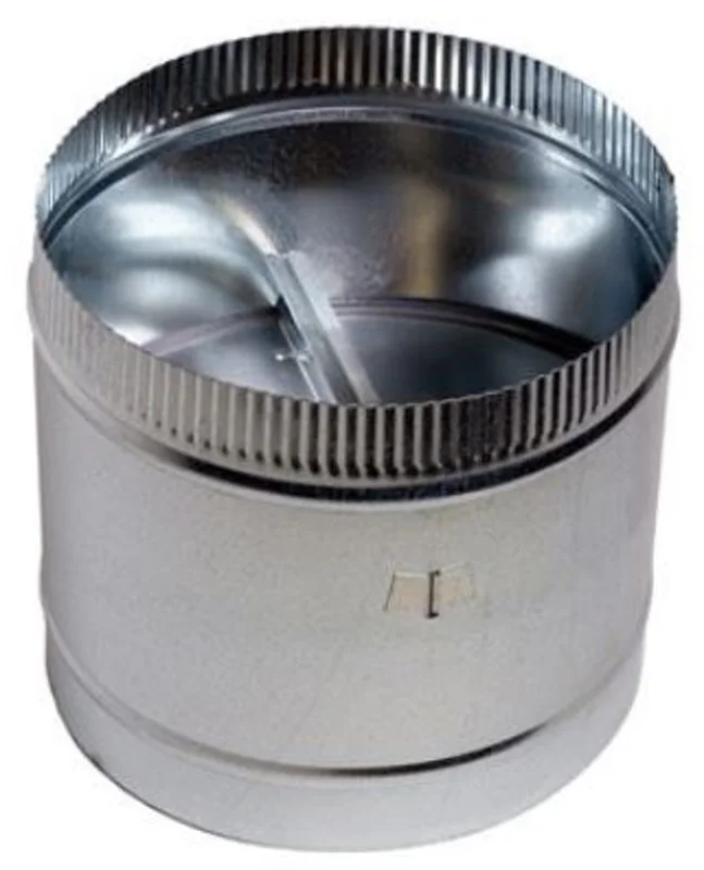 Wolf - 8 Inch Round Inline Damper Accessory in Stainless - 821147 Stainless