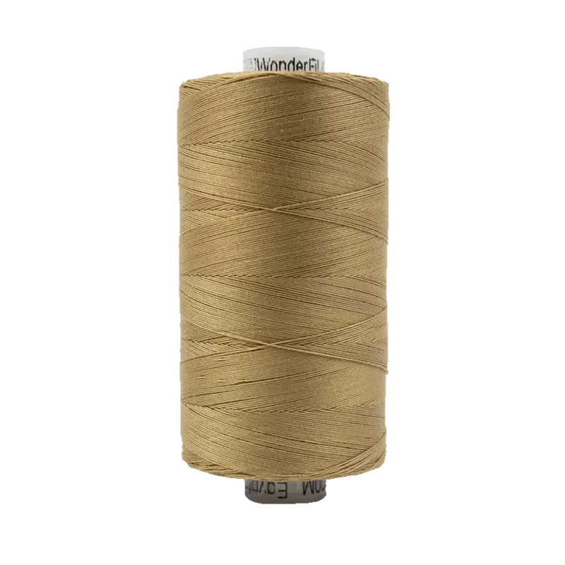 WonderFil KONFETTI: 50wt Cotton 1094yd-Beige 800