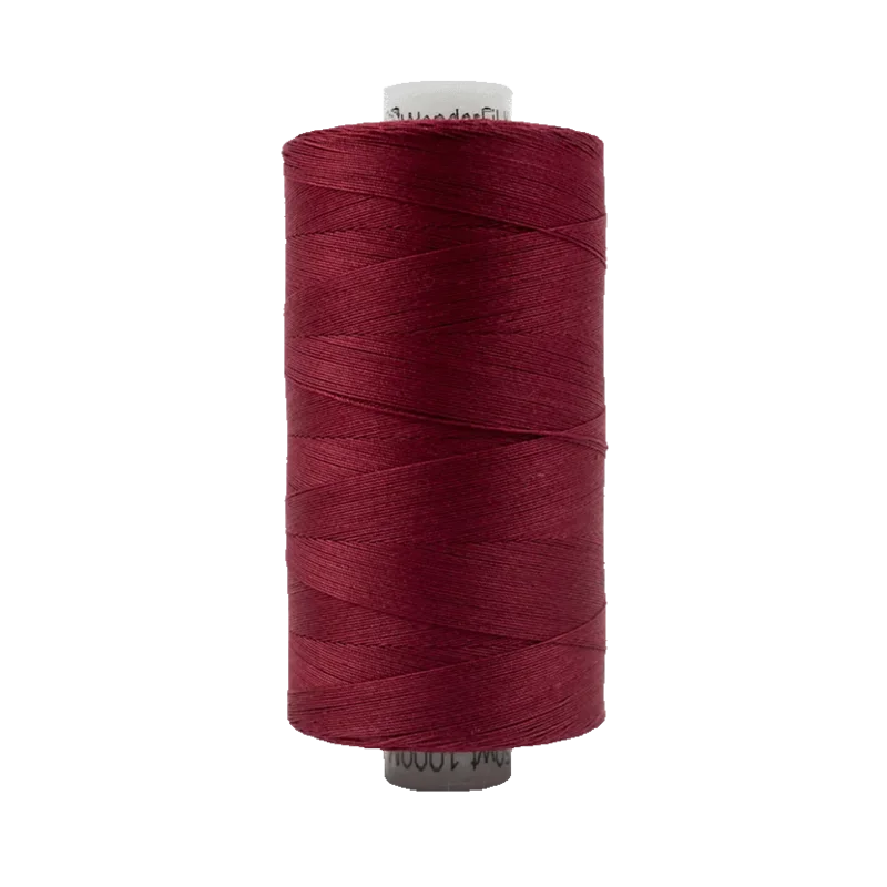 WonderFil KONFETTI: 50wt Cotton 1094yd-Burgundy 301