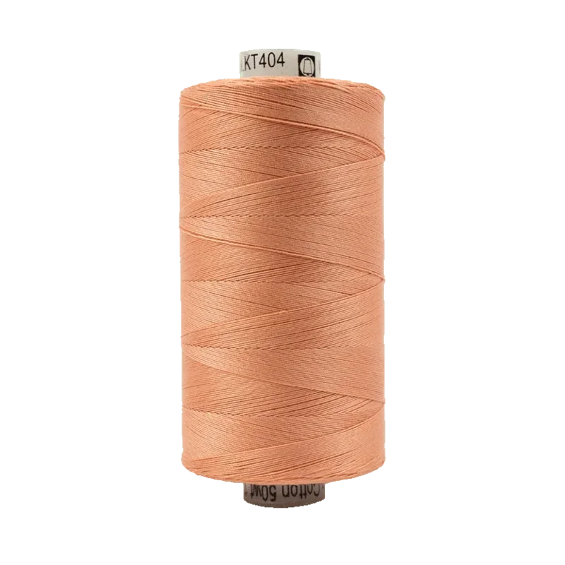 WonderFil KONFETTI: 50wt Cotton 1094yd-Coral 404