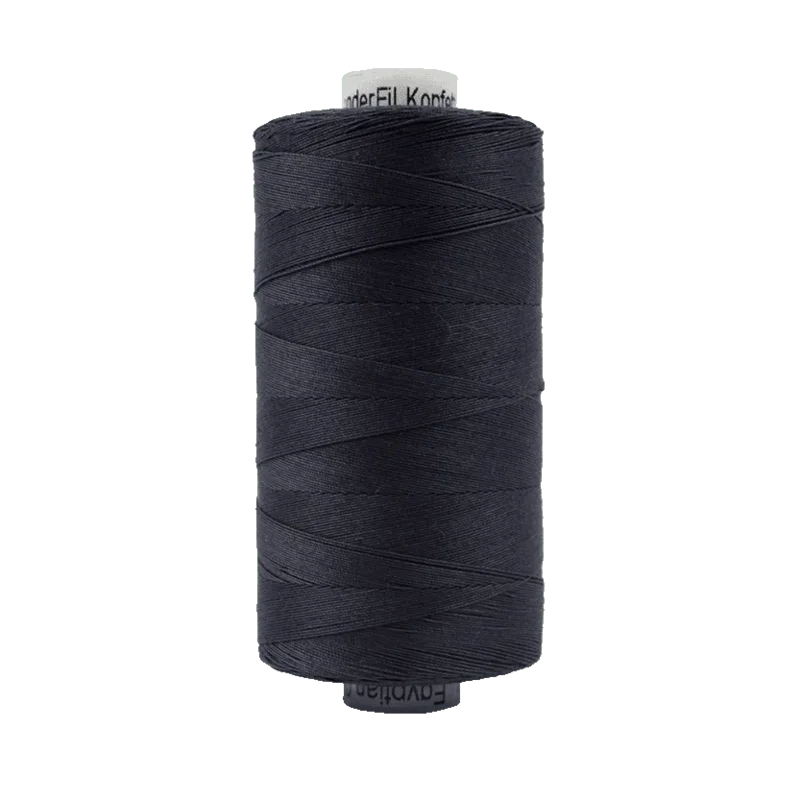 WonderFil KONFETTI: 50wt Cotton 1094yd-Dark Navy 602