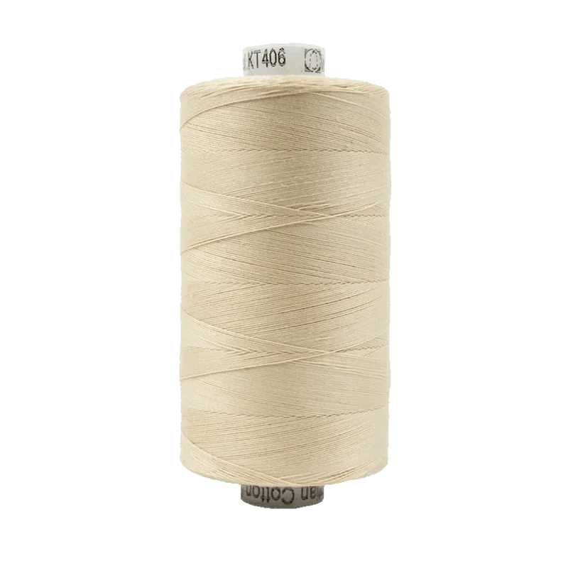 WonderFil KONFETTI: 50wt Cotton 1094yd-Ivory 406
