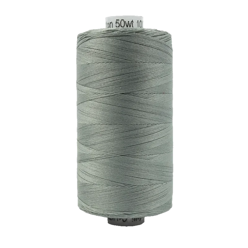 WonderFil KONFETTI: 50wt Cotton 1094yd-Light Grey 901