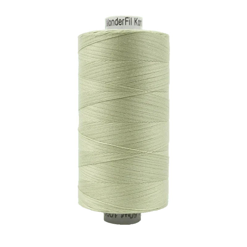 WonderFil KONFETTI: 50wt Cotton 1094yd-Light Sage Green 700