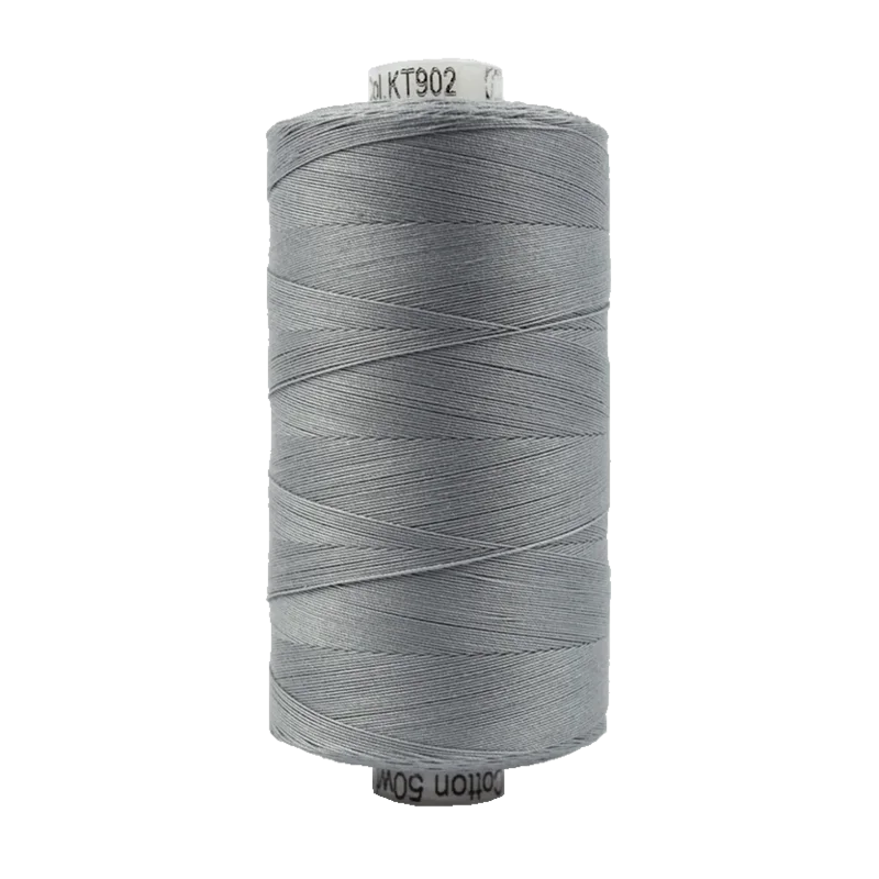 WonderFil KONFETTI: 50wt Cotton 1094yd-Medium Grey 902